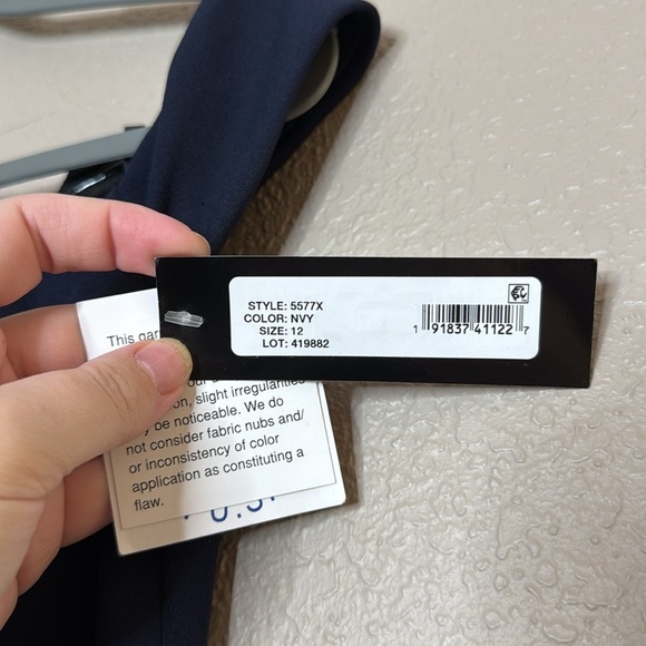 Xscape Off-The-Shoulder Maxi Evening Dress - Picture 5 of 6